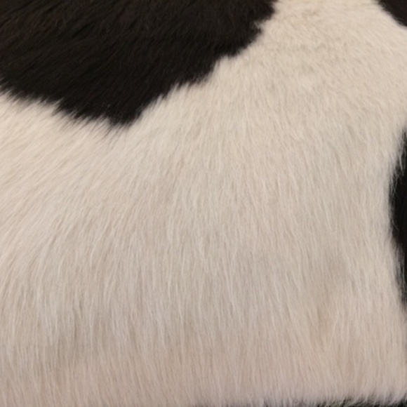 ❤️*COACH Cow Hide Pillow Cover and insert Pillow*Vintage Never Used - Picture 11 of 11